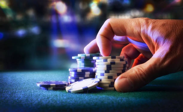 kejutogel live-dealer studio with professional camera setup and blackjack table